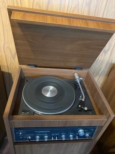 昭和レトロ　レコードプレイヤー