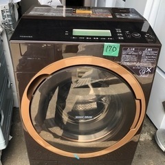 NO 170 ?福岡市内配送設置無料✨? ◇ 東芝 ドラム式 全自動洗濯乾燥機