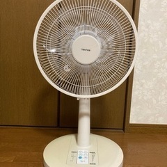 【取引決定しました】TEKNOS 30cm DCモーター扇風機