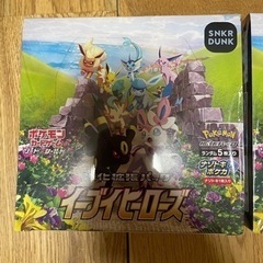 イーブイヒーローズ2BOX ポケモンカード イーブイヒーローズ2box