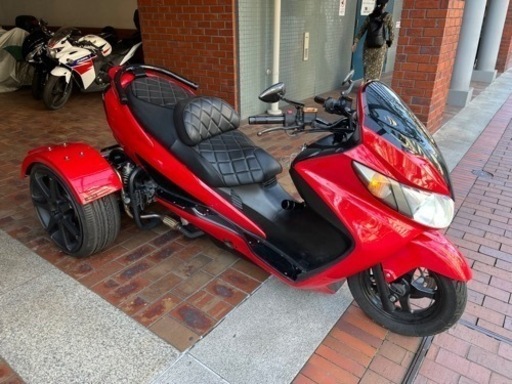 【スズキ　スカイウェイブ250Sトライク　普通免許　ノーヘル　国産トライク絶好調