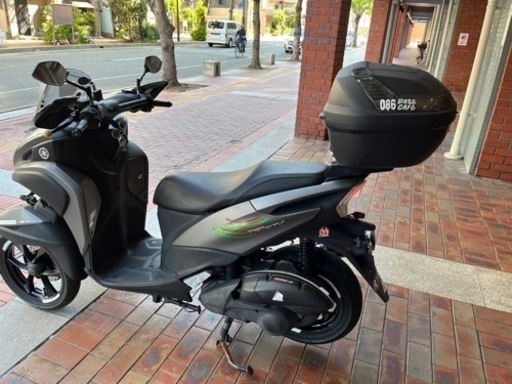 【YAMAHA トリシティ125】  大人カスタム　好調　即戦力前後ドラレコ付き