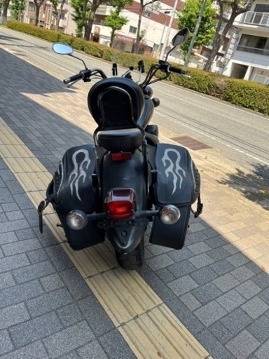 YAMAHAドラッグスター250】 VG05J好調大人カスタムマットブラック