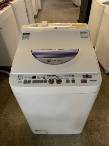 シャープ　電気洗濯乾燥機　ES-TG55L-A