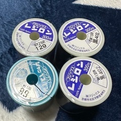 ミシン糸 フジックス レジロン 黒  紫 シャッペスパン 手芸 裁縫 洋裁  お譲りしますの画像