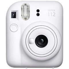 【レンタル】チェキINSTAX mini 12 クレイホワイト