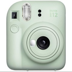 【レンタル】 チェキINSTAX mini 12 ミントグリーン