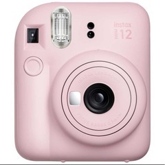 【レンタル】チェキINSTAX mini 12 ブロッサムピンク