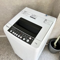 ☑︎ご成約済み🤝 Hisense 一人暮らし洗濯機 5.5kg✨ ゆとりのあるサイズ⭕️の画像