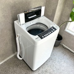 ☑︎ご成約済み🤝 Hisense 一人暮らし洗濯機 5.5kg✨ ゆとりのあるサイズ⭕️の画像