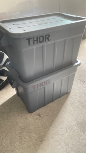 【豊橋まで引取限定】1個！THORコンテナボックス　アウトドア　75L