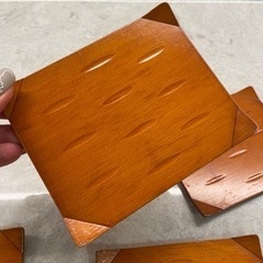 木製　菓子皿の画像
