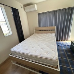 家具 ベッド ダブルベッドの画像