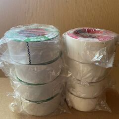 DIY補修☆光洋化学エースクロス気密防水テープ◎強力粘着 両面＆片面計８巻セットの画像