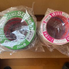 DIY補修☆光洋化学エースクロス気密防水テープ◎強力粘着 両面＆片面計８巻セットの画像