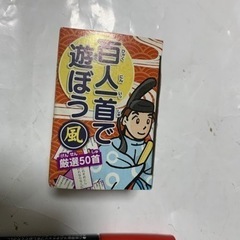 ４点セット 百人一首　月　風　日本史　人物　年号　かるた　カルタ　知育玩具の画像