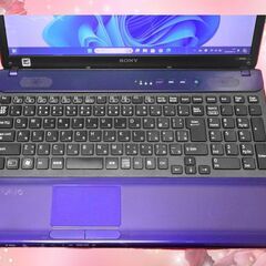 【安心・安全・3年間無料保証】VAIO i7 メモリ16GB ブルーレイ 新品SSD512GB＆HDD1TB Webカメラ Bluetooth搭載 オフィス2021の画像