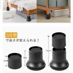 5.5cm 10cm 15.5cm 高さ調整 耐荷重500kg ...