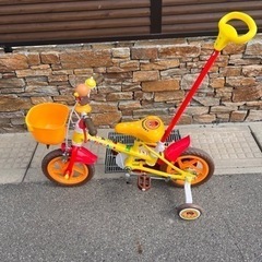 福山市より、アンパンマン自転車 12インチ 美車の画像