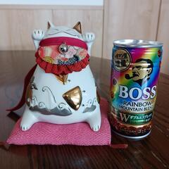 😺誰かもらって欲しい にゃん 😺　　招き猫 雑貨 貯金箱 の画像