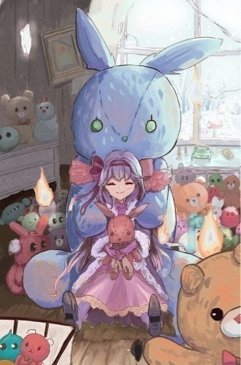 背景付きキャラクターイラスト販売