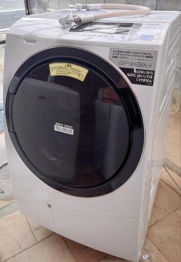 【中古】日立電気洗濯乾燥機 BD-SG100CL形