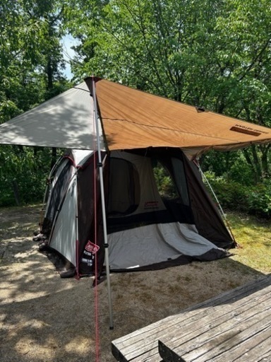 テント　コールマン　カーブ　キャンプ