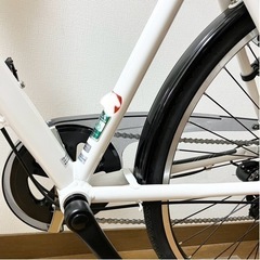 引き渡し　未使用　ブリヂストン　TB1 クロスバイク　自転車 　チェーンケース付き