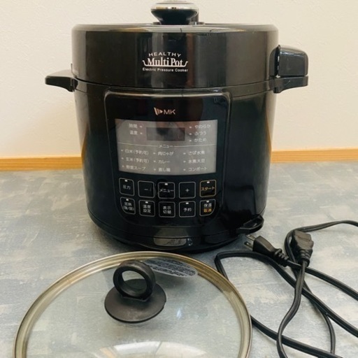 【大容量 4L】ヘルシーマルチポット 電気圧力鍋 EA-240K（4Lタイプ） エムケー精工家電 キッチン家電 コーヒーメーカー