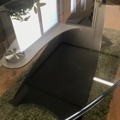 ガラステーブル　センターテーブルの画像