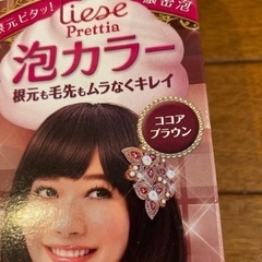 ヘアカラー　リーゼ泡カラー　liese　ココアブラウン　　の画像