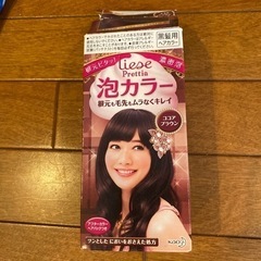 ヘアカラー　リーゼ泡カラー　liese　ココアブラウン　　
