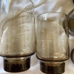 アメリカ製大きめグラス11個セットの画像