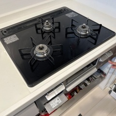 価格改定&残り1日【美品】5ヶ月のみ使用　都市ガス　コンロ※6/30まで掲載の画像