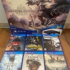 本日！家の付近まで取りに来れる方限定！ps4本体　ソフトセット
