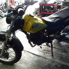 YAMAHA TW225 黄  自賠責保険で乗れます 半額配送キャンペーン 期間限定 現状渡し諸経費￥0- 横浜 P-Yard の画像