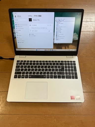 Dellのノートパソコン「Inspiron3505」です。