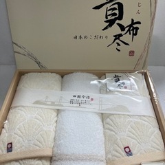 未使用保管品 今治タオル 貴布尽　フェイス×2、ウォッシュタオル...
