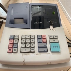 シャープレジスター　印字無し