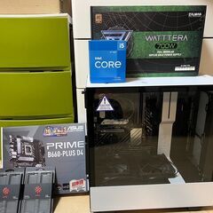 自作PC　Intel Corei5 12400　※OSとSSD未搭載