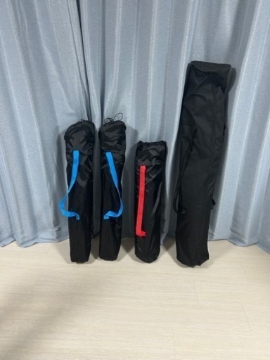 アウトドア、ハンモック、テーブル、椅子２脚、キャンプ、バーベキューに