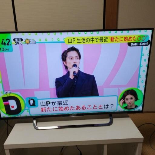 SONY43型4Kスマートテレビ家電 テレビ