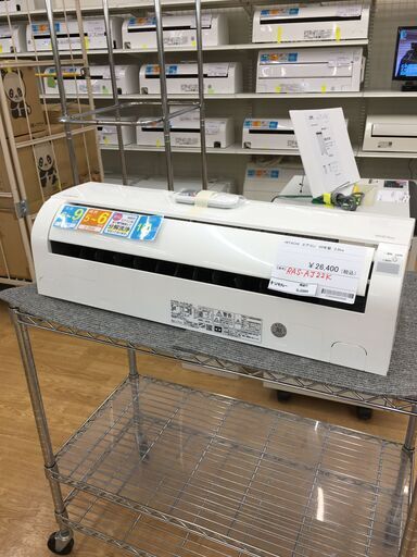 ★ジモティ割あり★ HITACHI　日立 エアコン  2.2kw 20年製 室内機分解洗浄 SJ5964