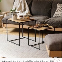 【半額以下】ネストテーブル　dareels TWO NEST