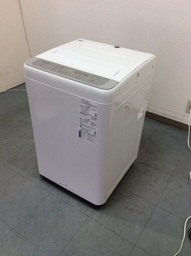 （3/16受渡済）JT8919【Panasonic/パナソニック 6.0㎏洗濯機】美品 2022年製 NA-F6B1 家電 洗濯 簡易乾燥付
