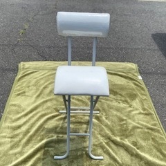 【中古品】ニトリ　折りたたみタイプ　ハイチェアー　2脚setの画像