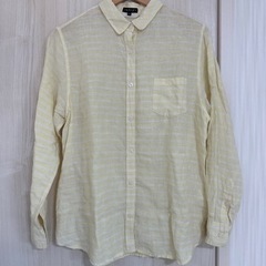 リネンシャツ　INDIVI サイズ44