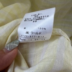 リネンシャツ　INDIVI サイズ44の画像