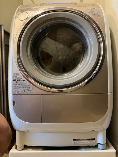 【送料込み】日立ドラム式洗濯機  BD-V3200R 2009年製  急いでます