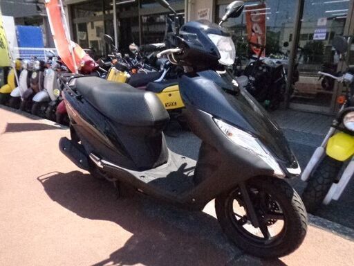 NO.5042　アドレス１２５　４サイクルエンジン　ＦＩ車　ブラック　☆彡